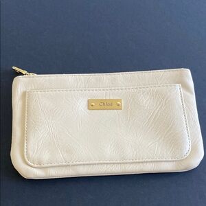 💛Chloé Cream Clutch Bag Vintage
